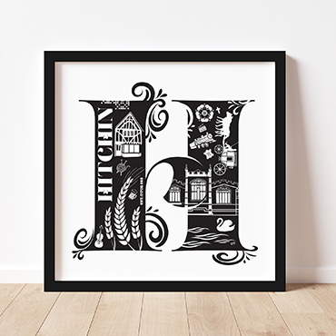 watercolour style portrait